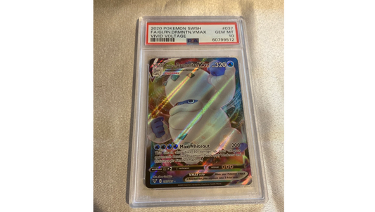 Pokemon - Galarian Darmanitan VMAX - Full Art - Vivid Voltage - PSA 10