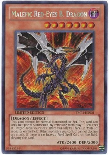 Yugioh - Malefic Red-Eyes B. Dragon - Limited Edition - Secret Rare - NM